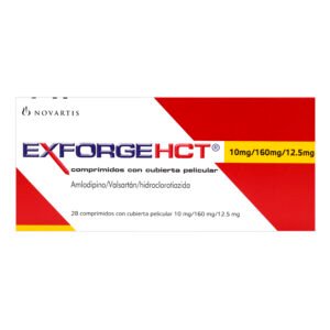 Exforge Hct 10/160/M 28c(3%+(P)56986(Sc)