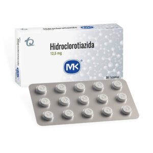 Hidroclorotiazida 12.5 Mg 30 Tbs Mk