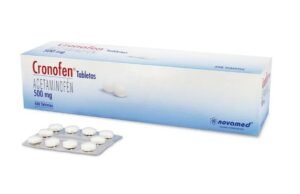 Acetaminofen Cronofen 500 Mg 400 Tabs(A)