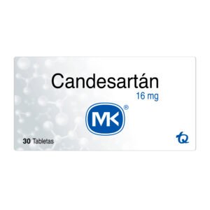 Candesartan 16 Mg 30 Tabletas Mk(P)33696