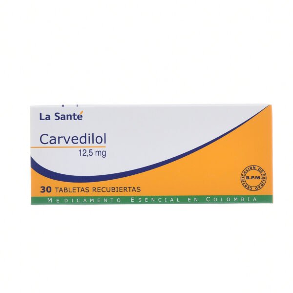 producto2677 Carvedilol 12.5 Mg 30 Tbs Ls(P)17835