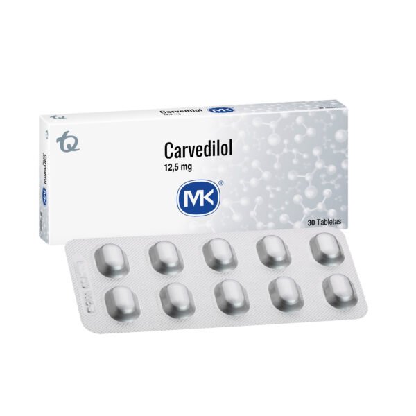 producto2678 Carvedilol 12.5 Mg 30 Tbs Mk(P)17835