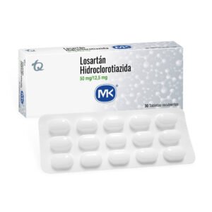 Losartan 50 Mg+Hct 12.5 Mg 30 Tbs Mk