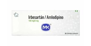 Irbesartan 150mg+Amlodipino 5mg 30tbs Mk