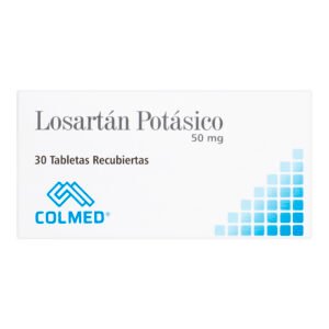 Losartan 50 Mg 30 Tabletas Colmed