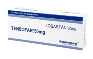 Losartan Tensofar 50 Mg 30 Tabletas