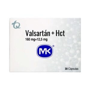 Valsartan 160mg+Hidrocl 12.5mg 30 Cap Mk