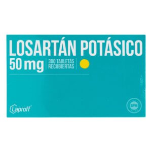 Losartan 50 Mg 300 Tabletas Lp