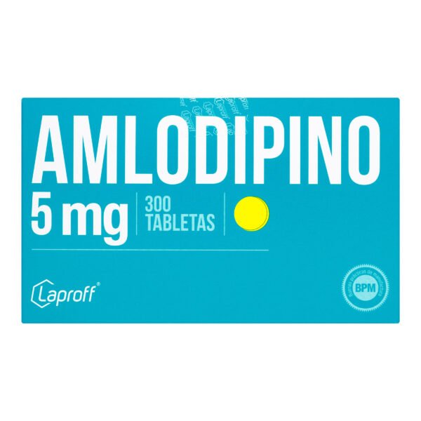 producto2750 Amlodipino 5 Mg 300 Tbs Lp