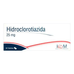 Hidroclorotiazida 25 Mg 30tbs Icom