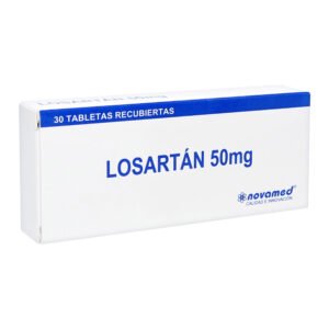 Losartan 50 Mg 30 Tabs