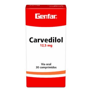 Carvedilol 12.5 Mg 30 Tbs Gf(M)14820