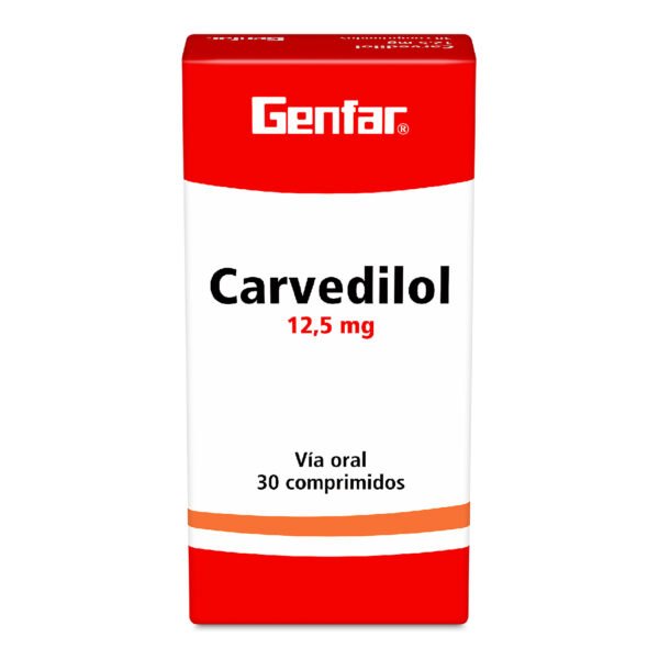 producto2774 Carvedilol 12.5 Mg 30 Tbs Gf(M)14820