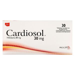 Cardiosol 30 Mg 30 Tbs (Pdb)