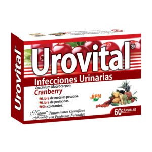 Urovital Cramberry Blister 60 Capsulas