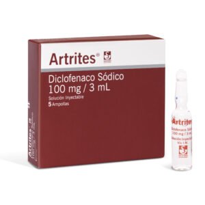 Artrites 100 Mg 5 Amp Diclofenaco Sod