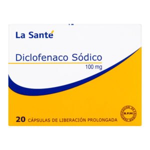 Diclofenaco Retard 100 Mg 20 Capsulas Ls