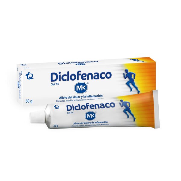 Diclofenaco 1% Gel 50 Gr Mk