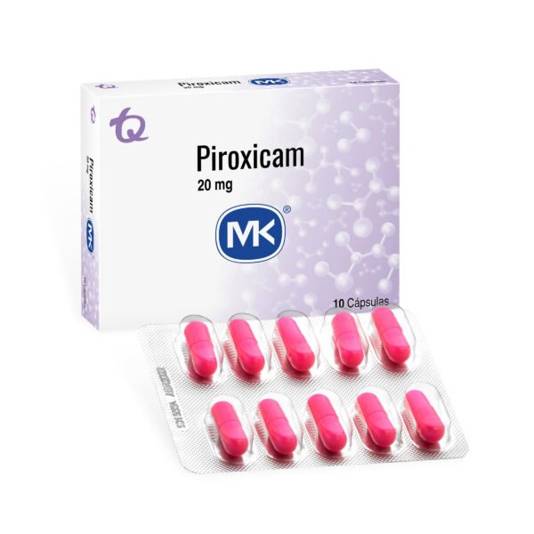 Piroxicam 20 Mg 10 Capsulas Mk