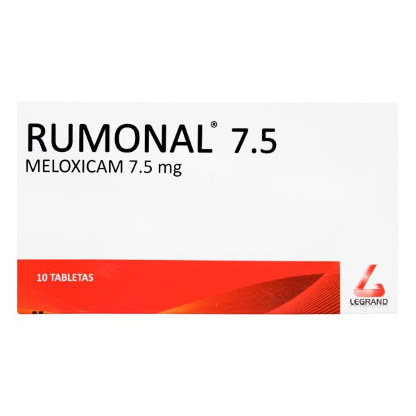 producto2814 Rumonal 7.5 Mg 10 Tabletas