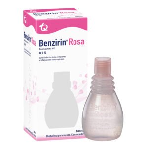 Benzirin Rosa Ducha Vagi.Rociador 140 Ml