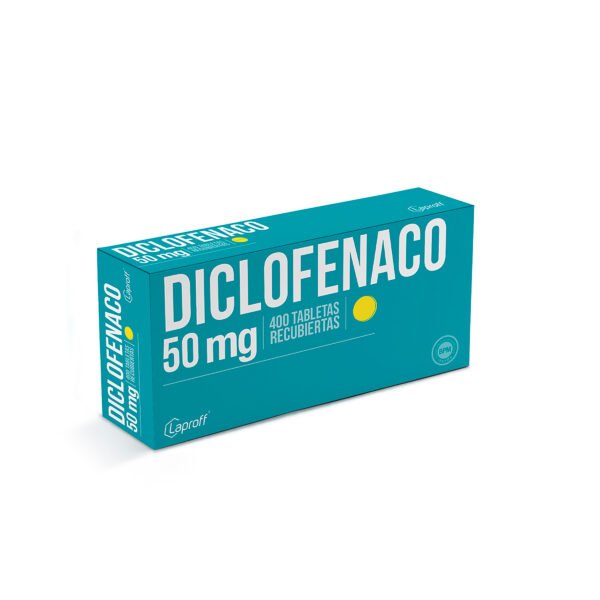 producto2821 Diclofenaco 50 Mg 400 Tabletas Lp