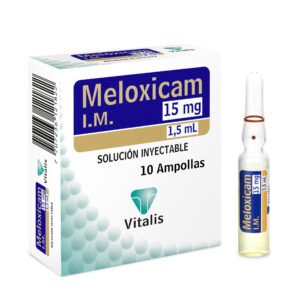 Meloxicam 15 Mg/1.5 Ml 10 Ampollas Vt
