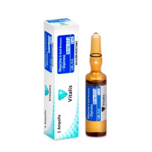 Hioscina+Dipirona 20mg+2.5g/5ml 1amp.Vt