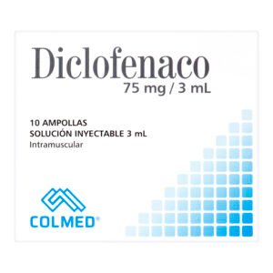Diclofenaco 75 Mg/3 Ml 10 Amp Pc