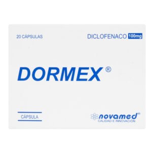 Diclofenaco Sodico Dormex 100 Mg 20 Caps