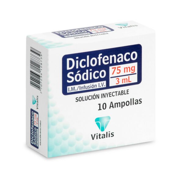 producto2868 Diclofenaco 75 Mg/3 Ml 10 Ampollas Vt