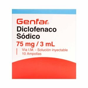 Diclofenaco 75 Mg 10  Ampollas Gf