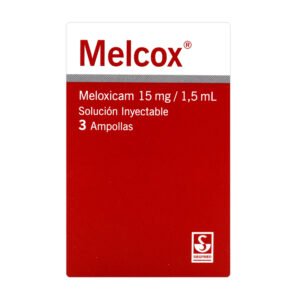 Melcox 15 Mg/1.5 Ml 3 Amp Meloxicam