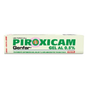 Piroxicam Gel 0.5% 40 Gr Gf