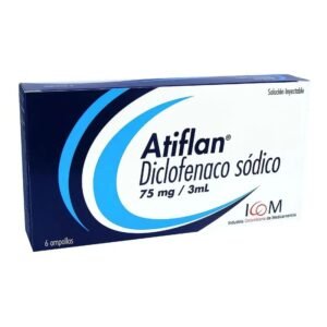 Atiflan 75mg/3ml 6 Ampollas Icom Mq