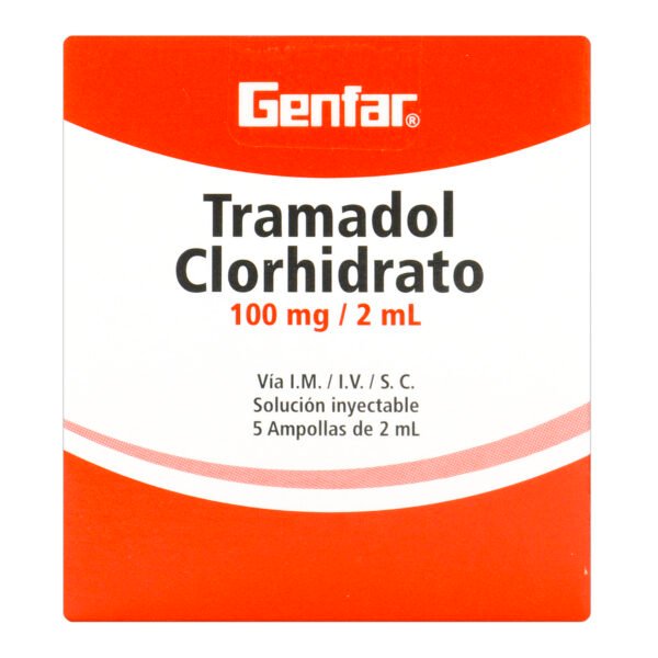 Tramadol 100mg/2ml 5 Amp Gf