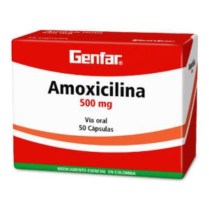 Amoxicilina 500 Mg 50 Capsulas Gf