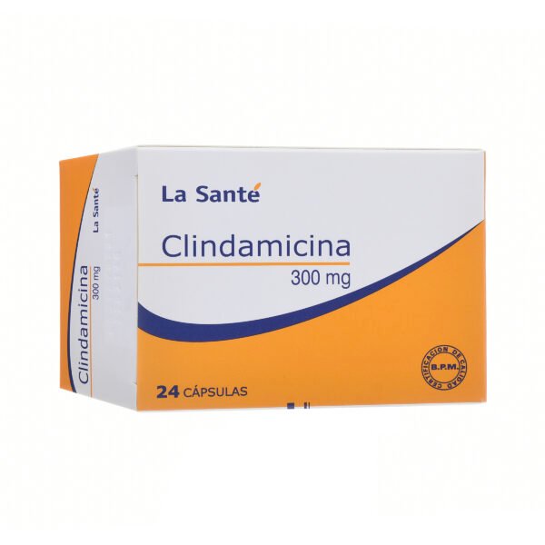 Clindamicina 300 Mg 24 Capsulas Ls