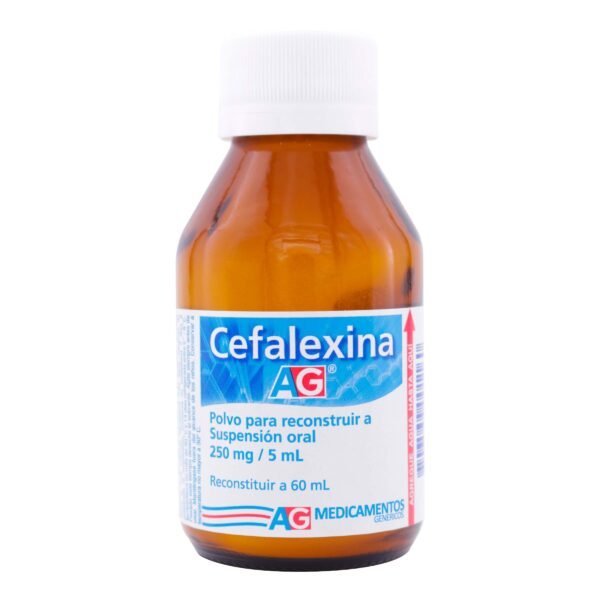 Cefalexina 250 Mg Suspension 60 Ml Ag