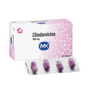 Clindamicina 300 Mg 24 Capsulas Mk