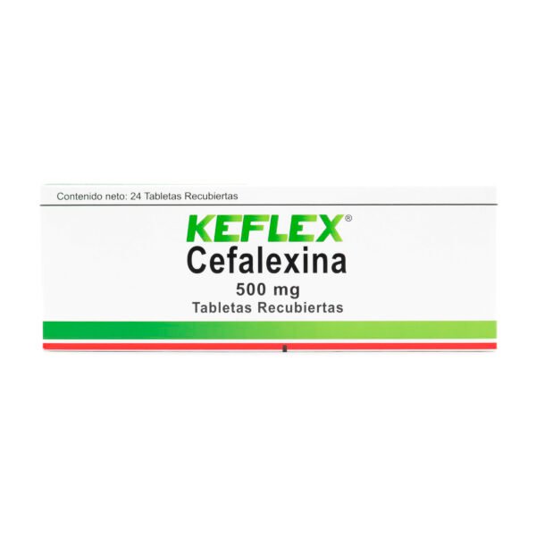 Keflex 500 Mg 24 Capsulas