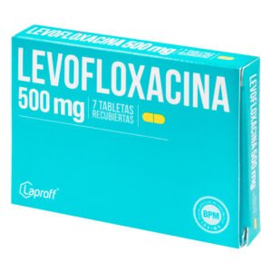 Levofloxacino 500 Mg 7 Tabletas Lp