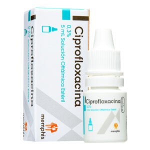 Ciprofloxacina 0.3%Gotas Oftal.5ml Mp