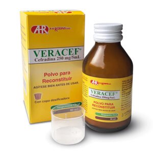 Veracef 250 Mg Suspension 80 Ml