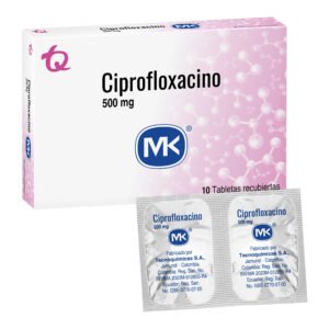 Ciprofloxacina 500 Mg 10 Tbs Mk