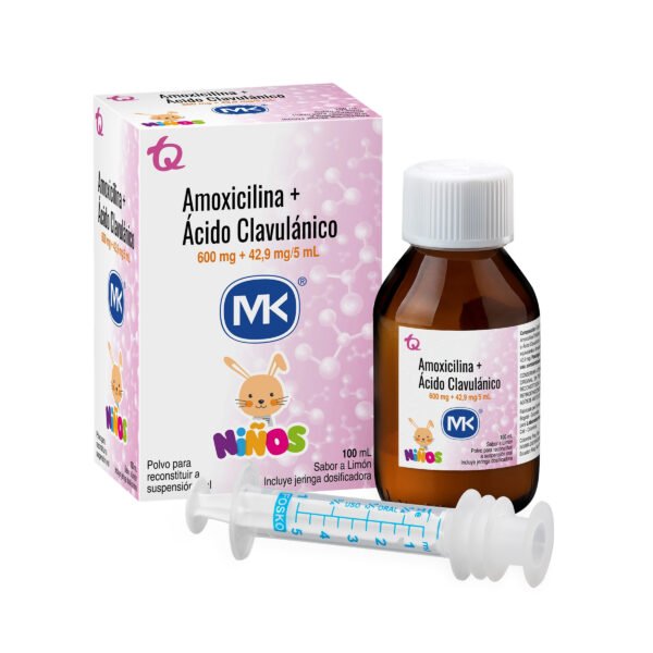 Amoxicil 600 Mg+A.Clav 42.9 Mg 100 Ml Mk