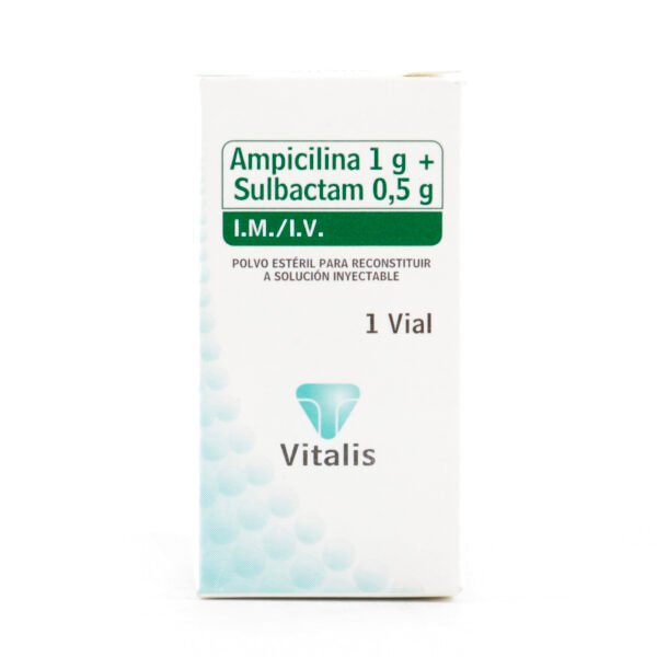 Ampicilina+Sulbactam 1 Ampolla 1.5gr. Vt