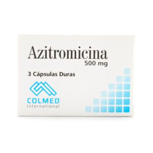 Azitromicina 500 Mg Caja 3 Cap Pc