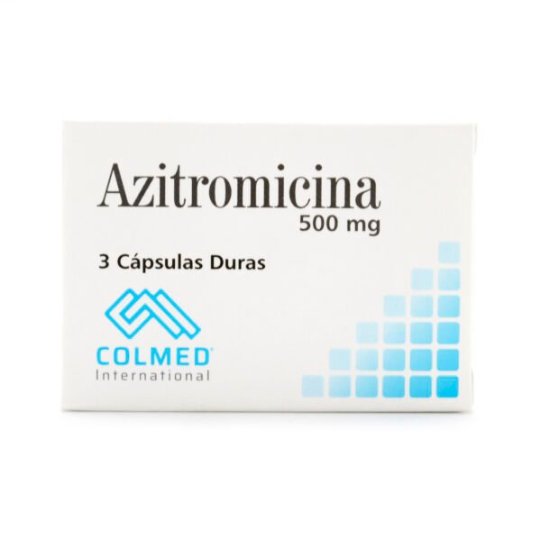 Azitromicina 500 Mg Caja 3 Cap Pc