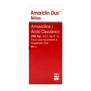 Amoxiclin Duo Ninos Polvo 90 Ml